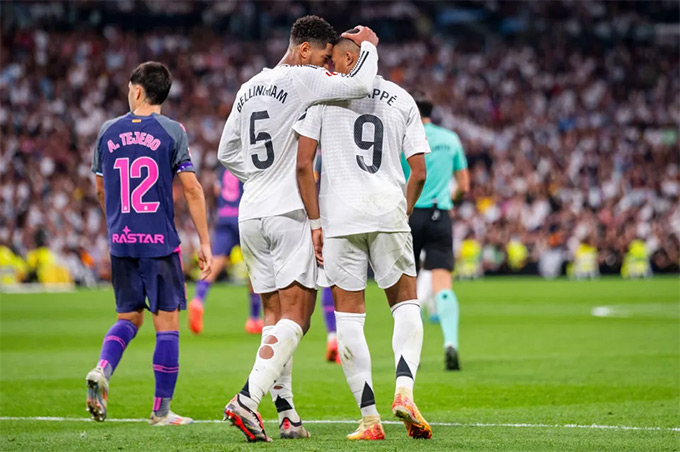 Mbappe và Bellingham cùng chấn thương khiến Los Blancos càng lâm nguy
