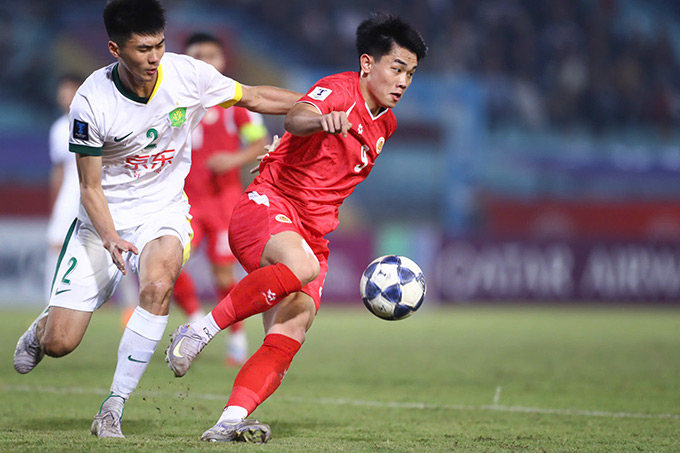 Phong độ không tốt tại V.League chỉ là một nguyên nhân khiến Đình Bắc không được gọi lên ĐTQG. Ảnh - Minh Tuấn