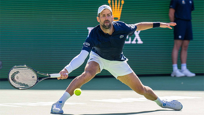 Djokovic gặp không ít khó khăn trước Kovacevic