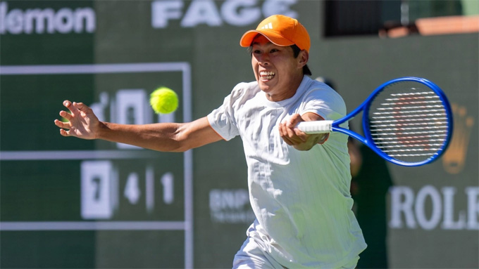 Learner Tien xuất sắc ngược dòng vào tứ kết Indian Wells