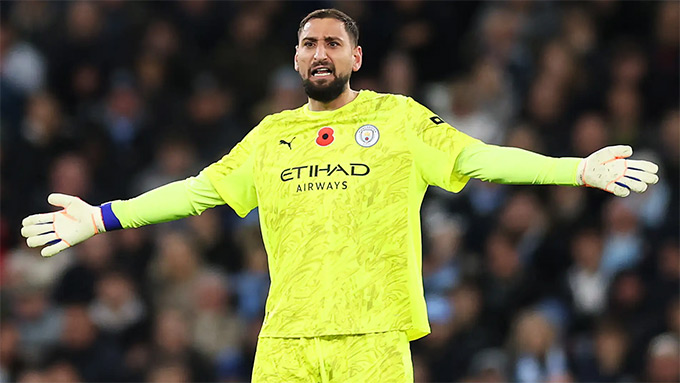 Donnarumma đang hòa nhập rất nhanh tại Man City