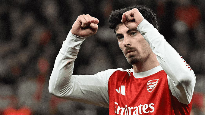 Havertz giúp Arsenal thoát thua ở những phút cuối trận