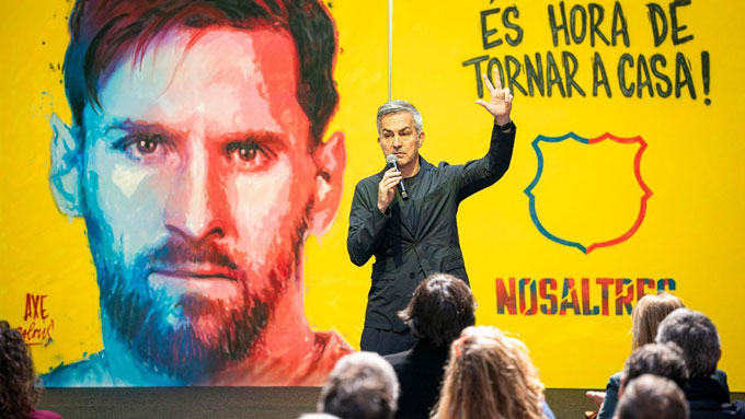 Font hứa sẽ đem Messi quay về Barca