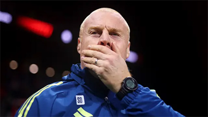 Sean Dyche là ứng viên số 1 thay Tudor tại Tottenham. Ảnh: Getty