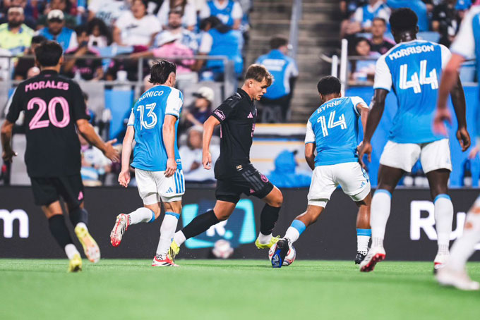 Các cầu thủ Miami gặp khó khi vắng Messi