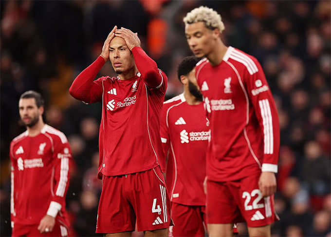 Liverpool một lần nữa mất chiến thắng ở những phút cuối trận