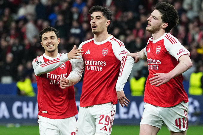 Havertz đã chơi rất tốt khi vào sân từ ghế dự bị trước Leverkusen