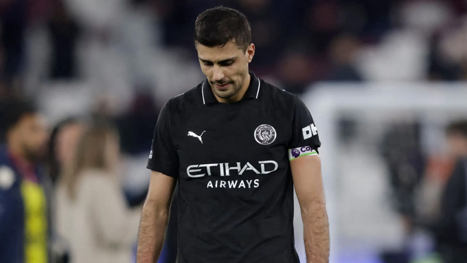 Tin giờ chót 17/3: Rodri thừa nhận chia tay Man City vào hè này?
