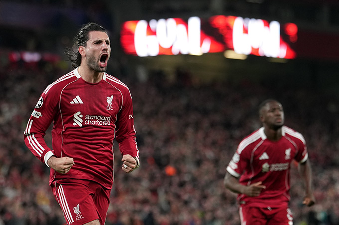 Szoboszlai mở ra chiến thắng cho Liverpool