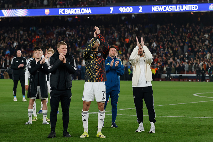 Newcastle là đại diện Premier League thứ tư dừng chân ở vòng 1/8, cùng với Man CIty, Chelsea và Tottenham