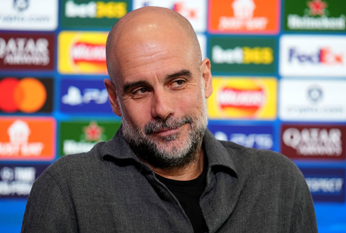 Pep tự tin Man City sẽ vô địch. Ảnh: AP
