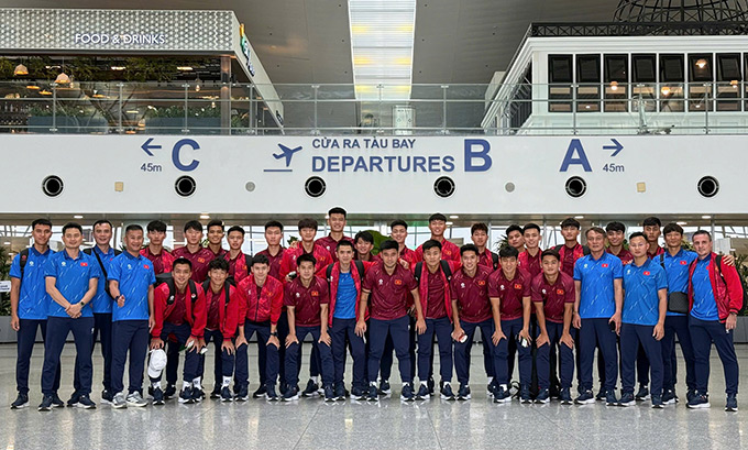 U23 Việt Nam lên đường sang Trung Quốc