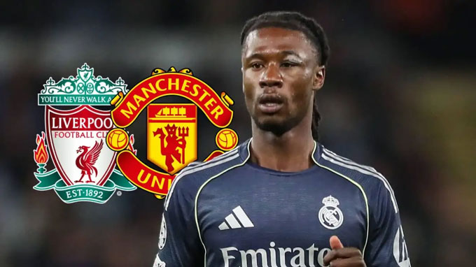 Camavinga được cả MU và Liverpool quan tâm - Ảnh: TEAMtalk