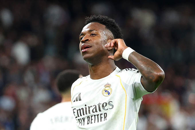 Vinicius đang chơi hay ở giai đoạn mà Real Madrid cần anh nhất - Ảnh: @ActuFoot_