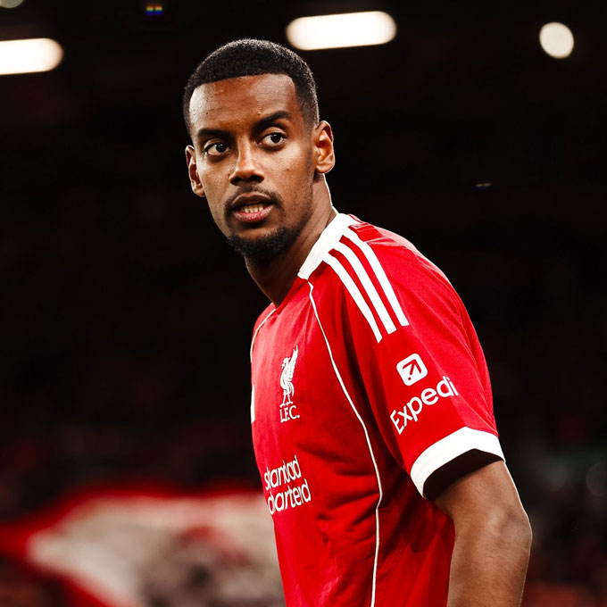 Isak được kỳ vọng sẽ tỏa sáng trong mùa thứ hai tại Liverpool. Ảnh: Twitter Liverpool FC