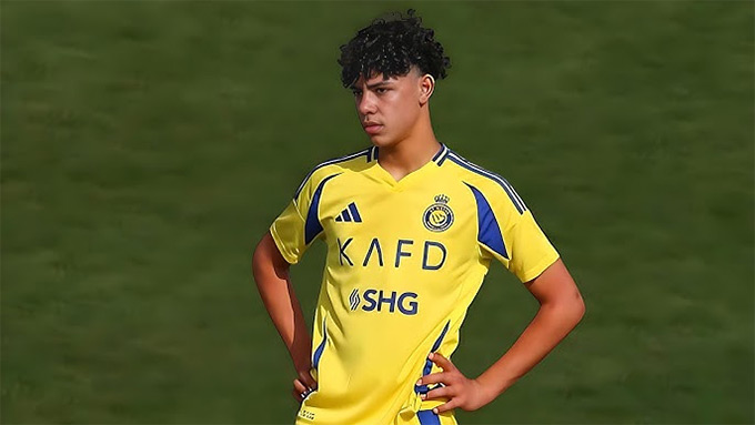 Cristiano Junior có kỹ thuật khá tốt. Ảnh Instagram nhân vật.