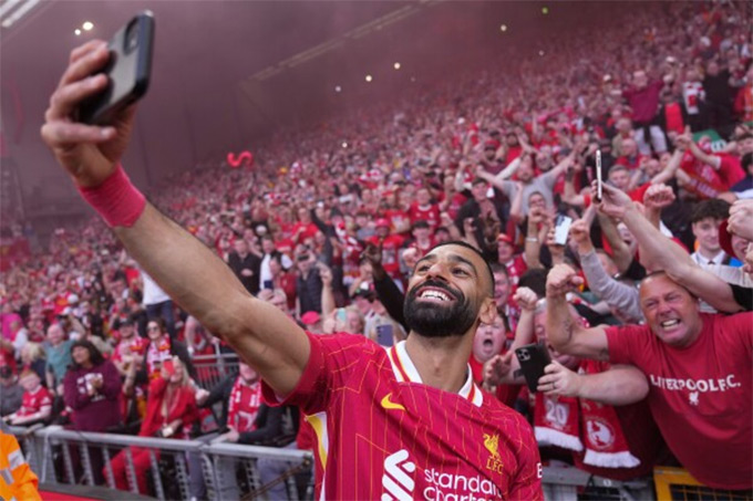 Salah đang chơi mùa giải cuối cùng trong màu áo Liverpool