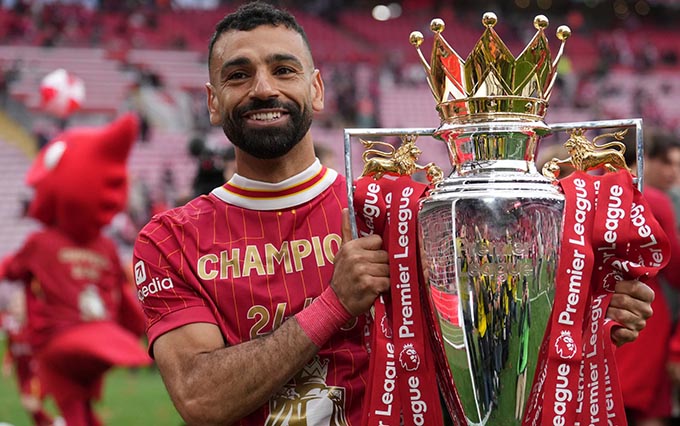 Salah xứng đáng được ghi nhận với thành tựu xuất sắc tại Liverpool