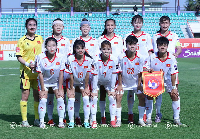 U20 nữ Việt Nam trước trận gặp U20 nữ Trung Quốc 
