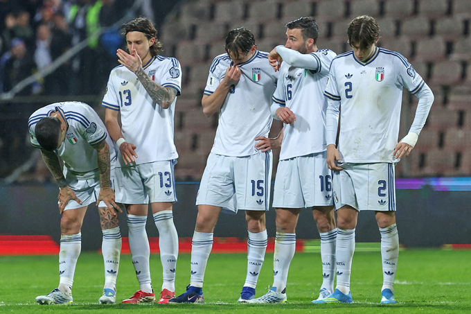 Những tấm chiếu mới của người Italia này không hề biết sút penalty