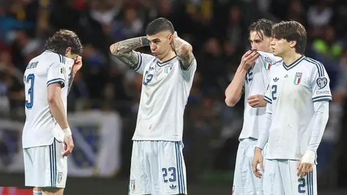 Italia vẫn còn cơ hội dự World Cup 2026