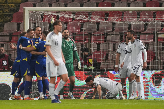 Azzurri vừa mất vé dự World Cup 2026 vào tay ĐT Bosnia, dẫn đến việc đề án của Baggio được đào lại