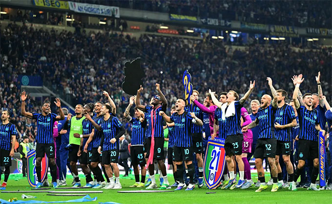 Inter đã vô địch quá dễ dàng