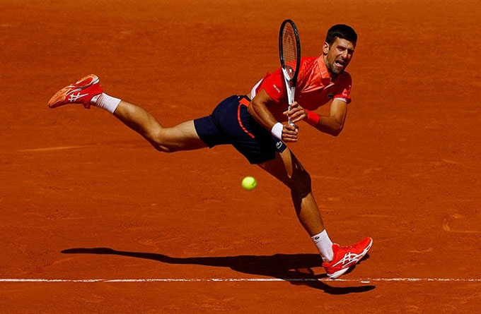 Djokovic sẽ trở lại sau hơn 6 tuần nghỉ thi đấu vì chấn thương. Ảnh: ATP