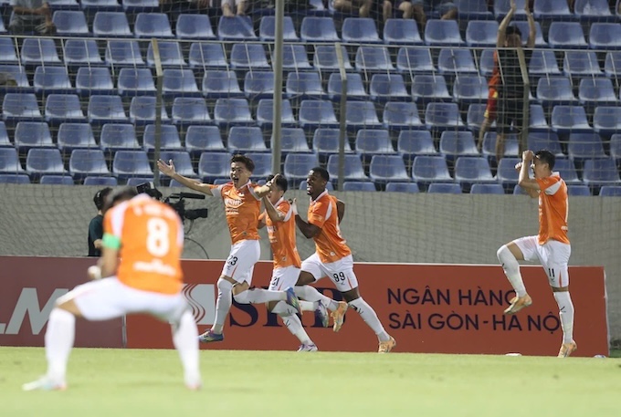 Đà Nẵng đã có trận thắng 3-0 trước PVF-CAND. Ảnh: Phi Hải 