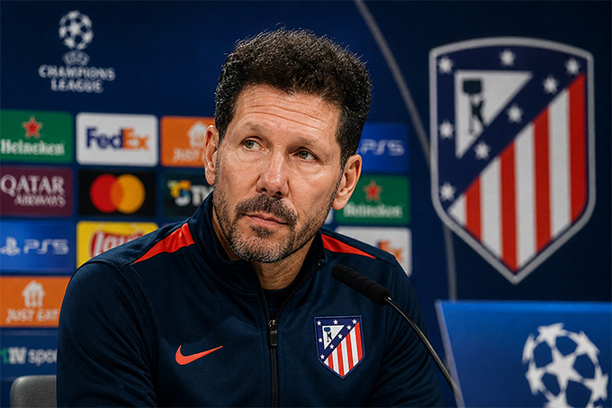 HLV Simeone khẳng định Atletico đổi khách sạn chỉ nhằm cắt giảm chi phí