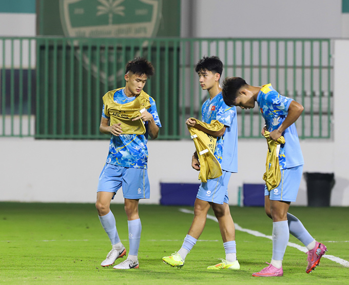 U17 Việt Nam quyết tâm khởi đầu suôn sẻ tại giải đấu - Ảnh: VFF 