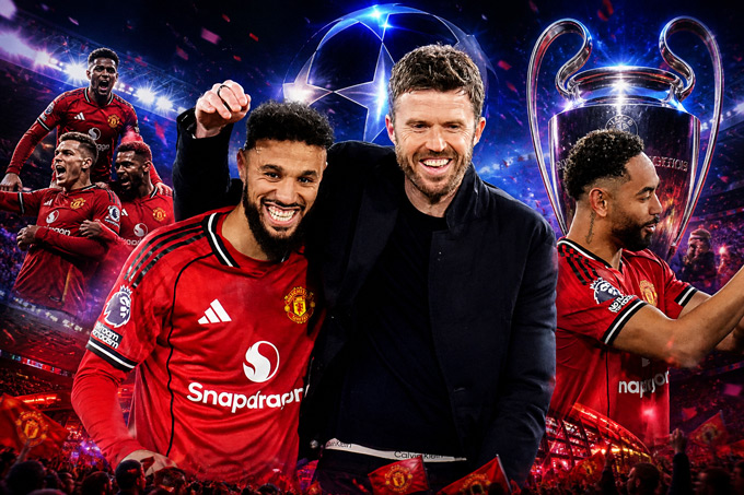 Carrick đã biết MU cần gì để chinh chiến tại Champions League