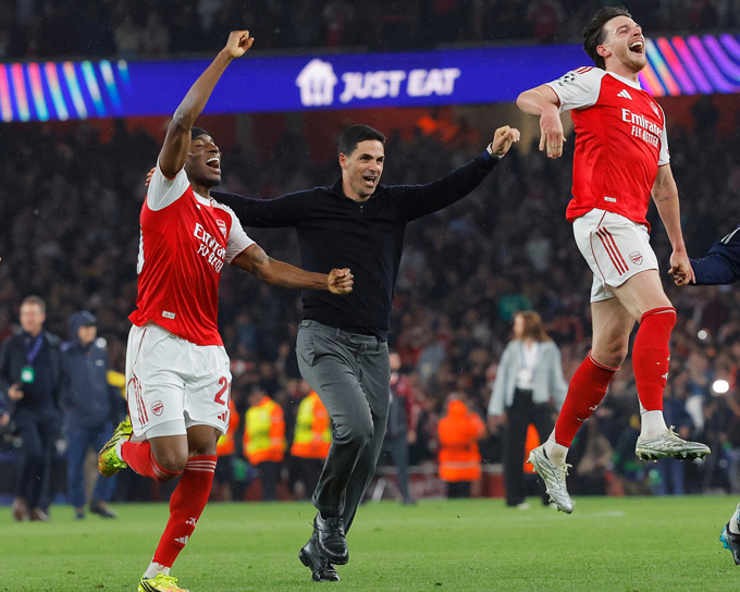 Để có được vị thế như ngày nay, Arsenal phải cảm ơn Arteta - Ảnh: The Guardian