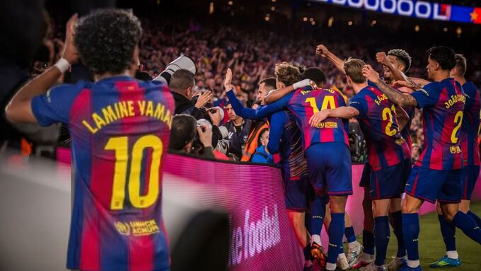 Khác với mùa 2024/25, sự vắng mặt của Lamine Yamal giờ không còn đồng nghĩa với thảm họa. Ảnh: FC Barcelona