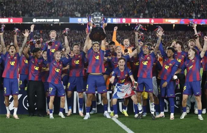 Barca giành chức vô địch La Liga thứ 29 trong lịch sử