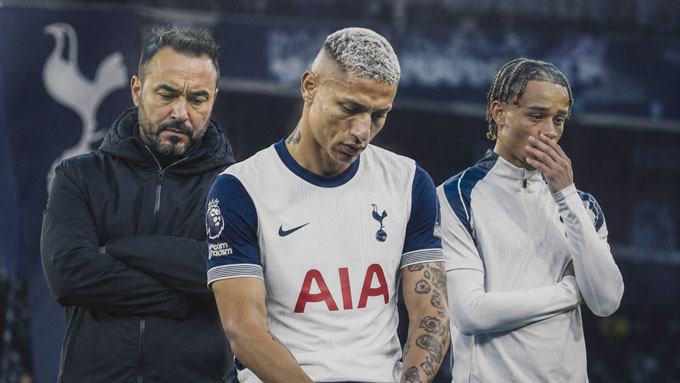 Tottenham đang đối diện nguy cơ xuống hạng