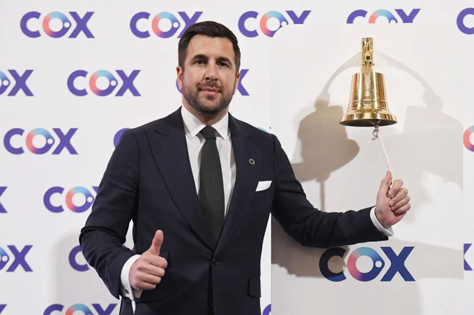 Enrique Riquelme là CEO của Cox Energy, công ty năng lượng mặt trời quang điện của Tây Ban Nha - Ảnh: Marca