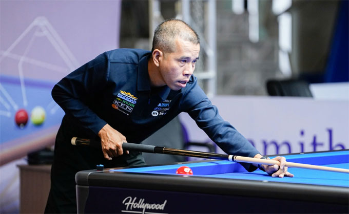 Trần Quyết Chiến đang sở hữu 4 chức vô địch World Cup billiards. Ảnh: P.L
