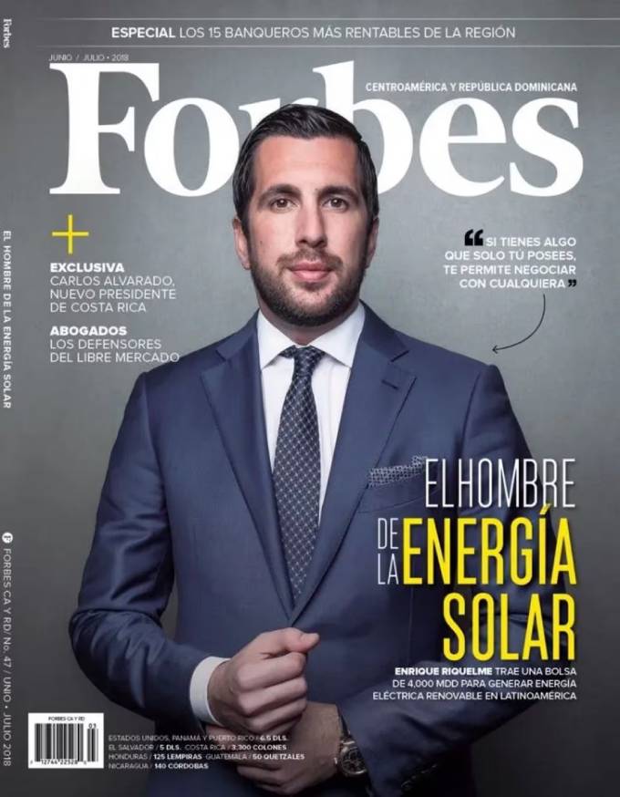 Doanh nhân trẻ Ernique Riquelme liệu có đủ điều kiện thách thức Perez? (ảnh: Forbes)