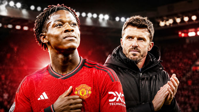 Mainoo tìm lại phong độ cao dưới thời Carrick và mới được gia hạn hợp đồng