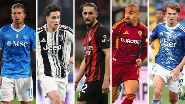Vẫn có tới 5 đội cạnh tranh cho 3 suất khi Serie A còn đúng 2 vòng