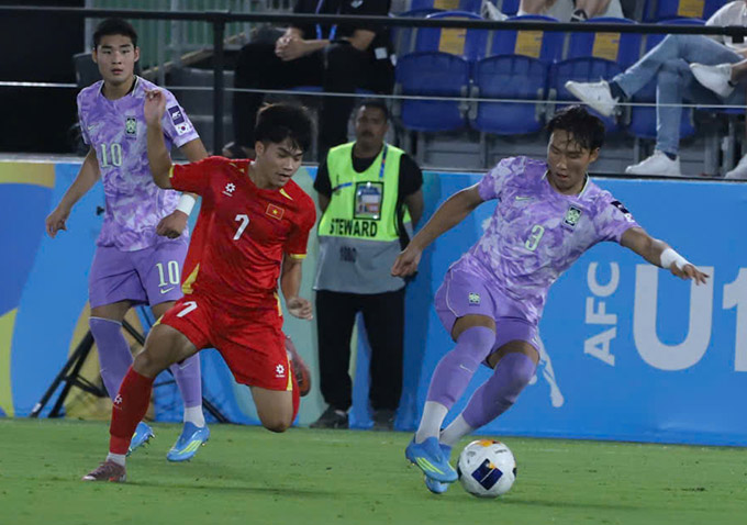 Tâm lý thi đấu của cầu thủ U17 Việt Nam được thể hiện trong một số trận đấu - Ảnh: VFF
