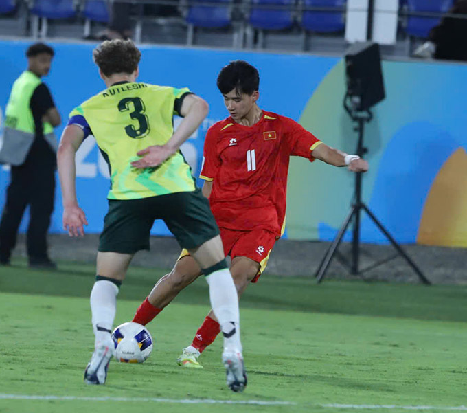 U17 Việt Nam chưa có chiều sâu đội hình như kỳ vọng - Ảnh: VFF
