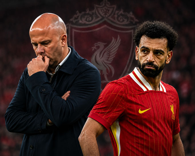 Sau phát biểu của Salah, BLĐ Liverpool đã nghiêm túc xem xét lại tương lai của Slot