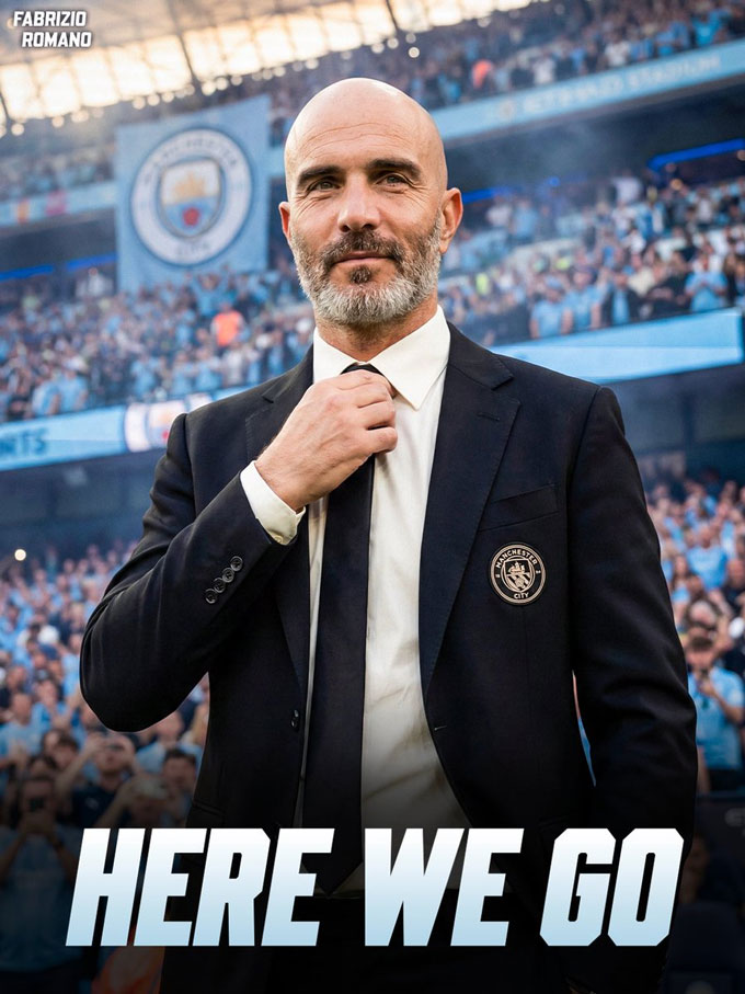 Maresca đã đồng ý các điều khoản với Man City - Ảnh: Fabrizio Romano