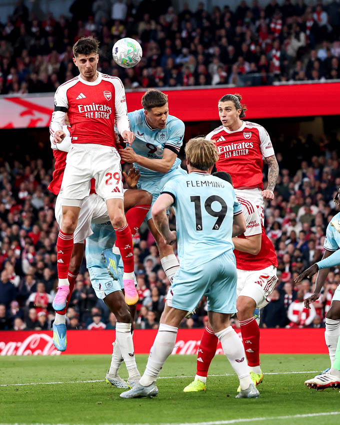 Havertz ghi bàn duy nhất giúp Arsenal thắng Burnley - Ảnh: @brfootball