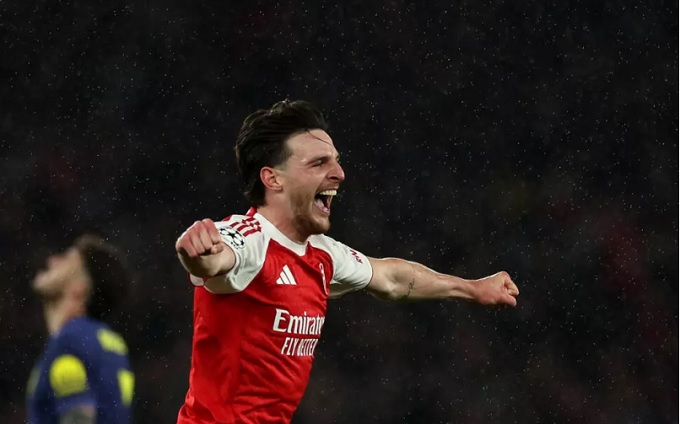 Declan Rice là động cơ vĩnh cửu của Arsenal