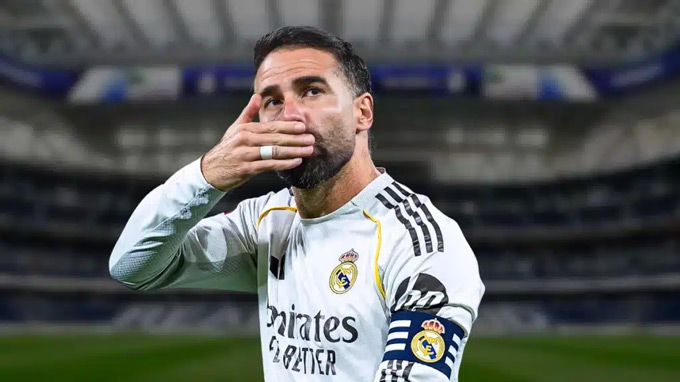 Carvajal chia tay Real Madrid vào cuối mùa này