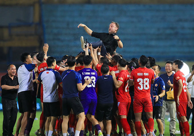 CAHN có thể xô đổ kỷ lục mà CLB Hà Nội từng thiết lập ở V.League