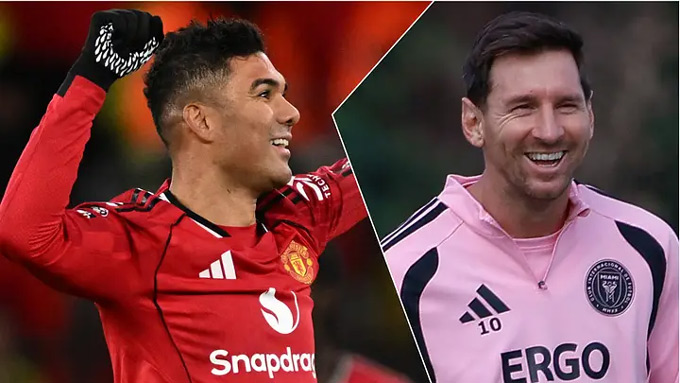 Casemiro chỉ muốn làm đồng đội với Messi